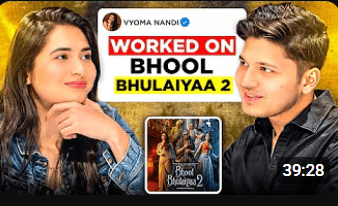 Thumbnail for You Won't BELIEVE What Vyoma Nandi Said About Kartik Aaryan!